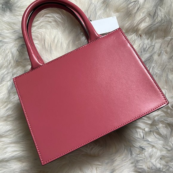 Pink Meline Leather Tote from VALENTINO BY MARIO VALENTINO - Picture 2 of 10